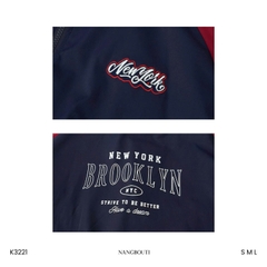 K3221 - K dù cổ trụ thêu NY