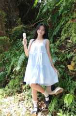 D5960 - D 2 dây 3 tầng đính nơ