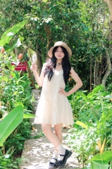 D5960 - D 2 dây 3 tầng đính nơ