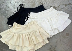 V4085 - 	V ngắn 2 tầng kèm dây lưng