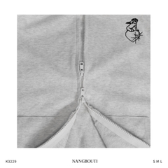 K3229-Áo khoác thêu Fallen Angel