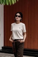 A29120 - A thun sọc thêu trái tim