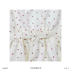 A28957 - A bí tay búp cổ bèo đính nơ