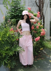 A29708- A 2 dây smocking thân