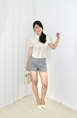 S3691 - Short kaki hàn túi mổ trước
