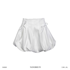 V4000 - V bí ngắn đính 2 dây nơ