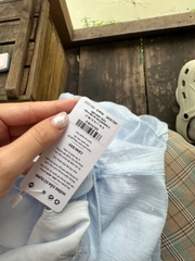 D6151 - D babydoll bèo lai xếp li dọc