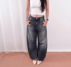 Q9857 - Quần Jean nữ ống cong basic