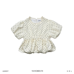 A28957 - A bí tay búp cổ bèo đính nơ