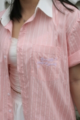 A29077 - A smi phối cổ xăn tay thêu Lit