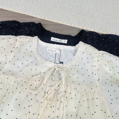 A29638 - A kiểu phối ren cổ bèo lai