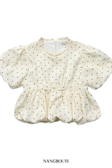 A28957 - A bí tay búp cổ bèo đính nơ