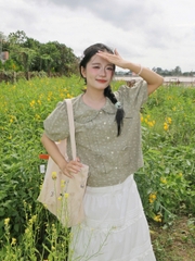 A28839 - A kiểu cổ sen phối bèo