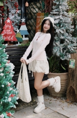 S3608 - S kaki lưng phối dây thừng