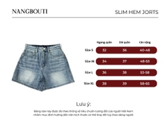 S3701- Short Jean lai nhỏ túi bầu