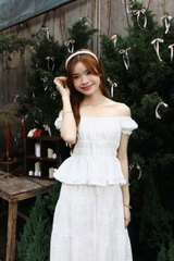 A29332 - A kiểu tay búp phối bèo la