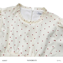 A28957 - A bí tay búp cổ bèo đính nơ