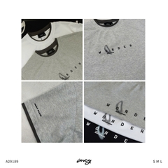 A29189-Áo thun nam phối in wo