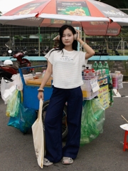 Q8696 - Q dài culottes túi bầu