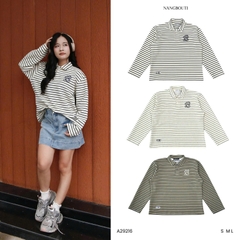 A29216 - A PL sọc TD thêu B