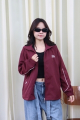 K3347- 	Khoác dù nữ thêu Take