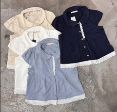 A29637 - A kiểu babydoll lai ren&nẹp