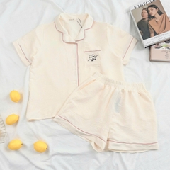 SE2117-	SE TNQN cổ bẻ thêu gấu