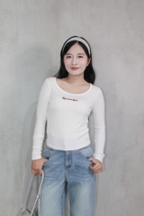 A29447 - A thun gân TD lai bầu thêu Bloom