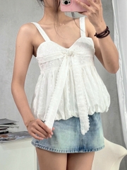 A29577 - A SN xô thêu phối bèo lai