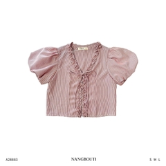 A28883 - A kiểu tay bí cổ viền bèo