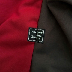 A29955- Áo sweater cổ zip thêu Born Again