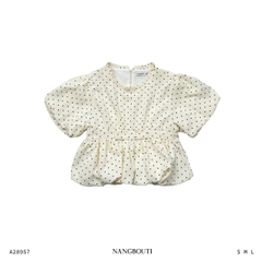 A28957 - A bí tay búp cổ bèo đính nơ