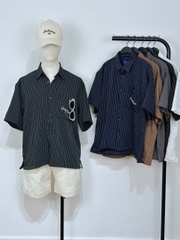 A28896 - A smi sọc nam TN lệch tà 1 túi thêu Quiet