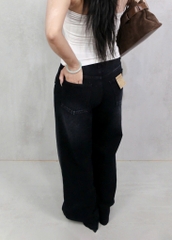 Q9771 - Q Culottes Jeans túi bầu rã túi