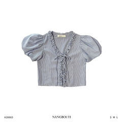 A28883 - A kiểu tay bí cổ viền bèo