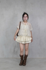 A28571 - A babydoll 2 món kèm áo 2 dây