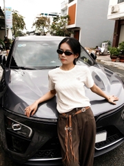 A29120 - A thun sọc thêu trái tim