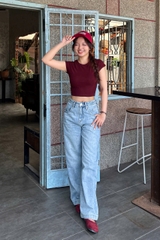Q8787 - Q Culottes J túi bầu rã túi