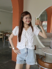 A29219 - A kiểu buộc dây nơ bèo lai&tay