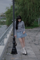 A29200 - A thun cổ lọ TD thêu peek