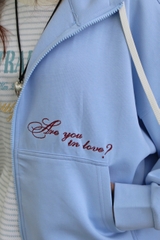 K3336- 	Áo khoác thun thêu LOVE