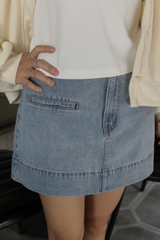 V4008 - V J ngắn lai to 2 túi mổ ngang