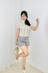 S3691 - Short kaki hàn túi mổ trước