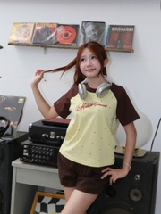 A29893 - Áo babytee raglan thêu Midas Touch