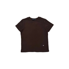 A29937 - Áo thun gân cổ tròn gắn stick trái tim