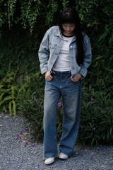 K3237 - K J 2 nắp túi giả xếp 4 li