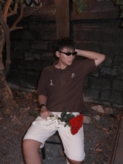 A29975-	Áo thun PoLo nam rã ngang thêu Old day