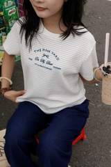 A29224 - A thun sọc thêu Pink