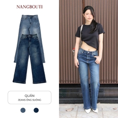 Q9907-	Quần Jean ống suông