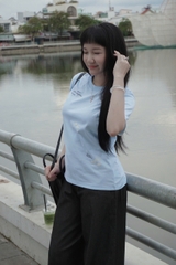 Q8696 - Q dài culottes túi bầu